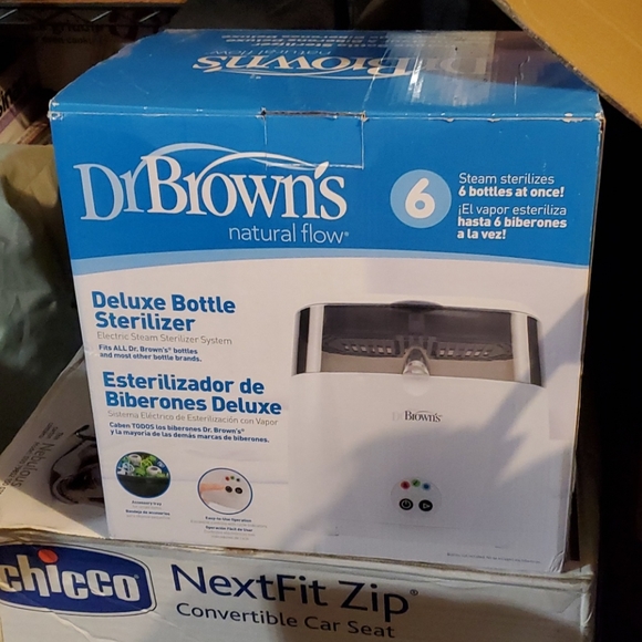 Dr Browns 6 bottle sterilizer - Picture 1 of 5